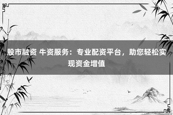 股市融资 牛资服务：专业配资平台，助您轻松实现资金增值