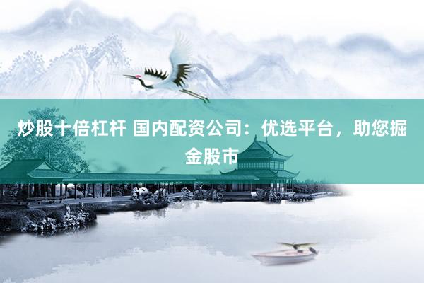 炒股十倍杠杆 国内配资公司：优选平台，助您掘金股市