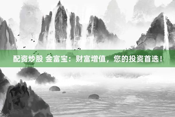 配资炒股 金富宝：财富增值，您的投资首选！