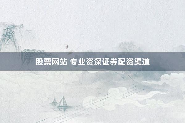 股票网站 专业资深证券配资渠道